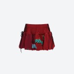 Bubble Jersey Mini Skirt